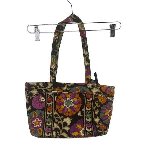 VERA BRADLEY Retired Suzani Mandy Tote & Coin Purse Bundle - Picture 9 of 14